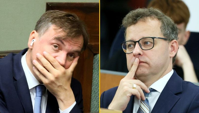 Zbigniew Ziobro, Marcin Romanowski; zdj. archiwalne /Wojciech Olkusnik/East News /East News