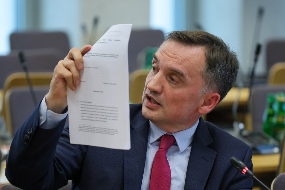 Zbigniew Ziobro na posiedzeniu komisji regulaminowej /Paweł Supernak /PAP