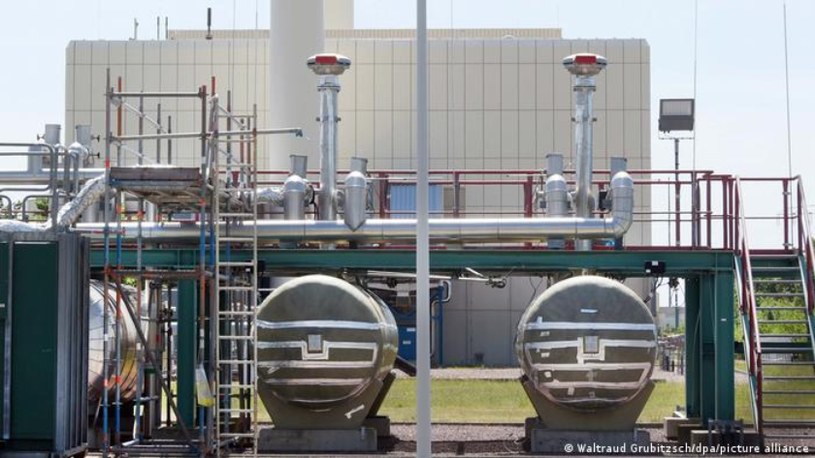 Zbiornik gazu w Saksoni-Anhalt /Deutsche Welle
