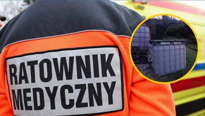 Zbiornik na wodę przygniótł 8-latków. Chłopcy trafili do szpitala