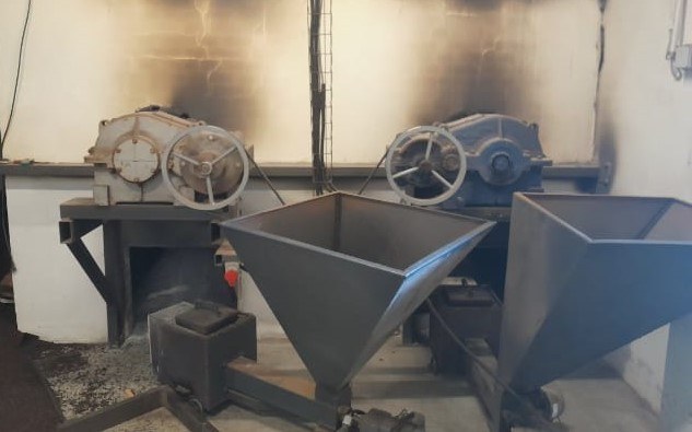 Zbiorniki na gorącą paszę /Policja Lublin /Policja