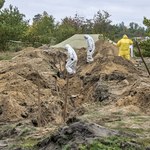 Zbiorowe groby na wyzwolonych terenach. 120 ciał w obwodzie donieckim