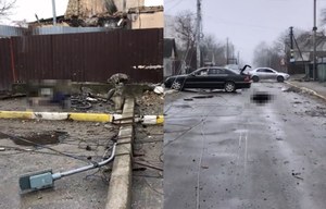 Zbiorowe groby w Buczy. "Wszyscy mieli ślady po rosyjskich kulach"