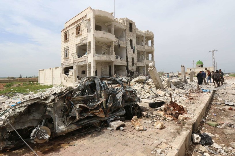 Zbombardowane Aleppo w Syrii / zdj. ilustracyjne /AFP