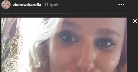 Zborowska na swoim ślubie /Instagram