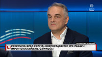 Zboże techniczne w Polsce. Pawlak w Polsat News: Nie powinno wjechać do kraju