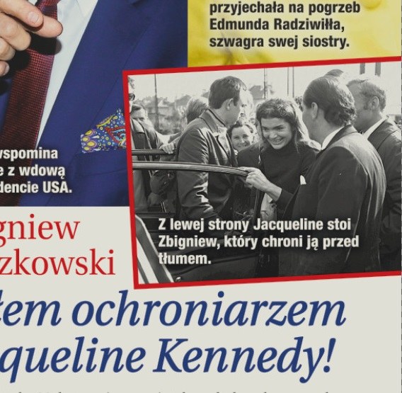 Zbyszek Buczkowski z Jacqueline Kennedy /Dobry Tydzień