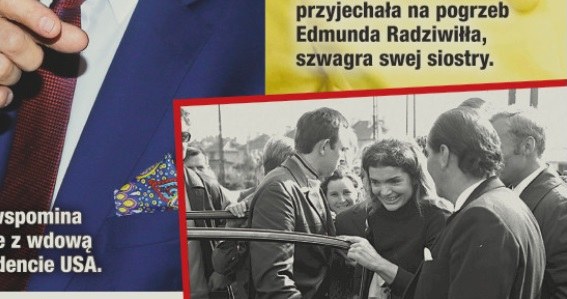 Zbyszek Buczkowski z Jacqueline Kennedy /Dobry Tydzień