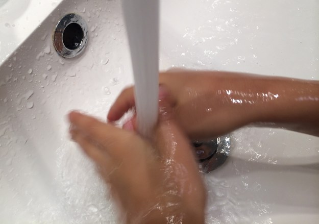 Zdaniem epidemiologów, woda przeznaczona do przenośnych toalet nie była należycie oczyszczona i przefiltrowana, przez co stała się niezdatna do mycia rąk /Monika Kamińska /Archiwum RMF FM