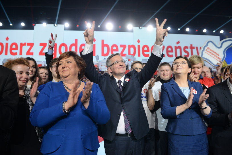 Zdaniem Ewy Kopacz Polska potrzebuje takiego prezydenta, jak Bronisław Komorowski /Jacek Turczyk /PAP
