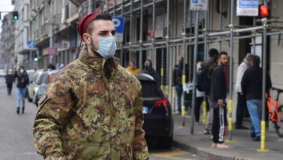 Zdecydowane decyzje włoskiego rządu: Zakazał poruszania się poza miejscem zameldowania