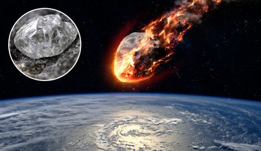 Zderzenia planet mogły doprowadzić do wysłania na Ziemię ultratwardych diamentów