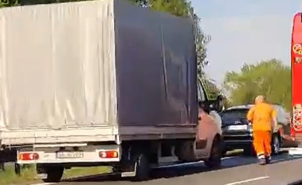 Zderzenie 6 samochodów na A4. Nie ma poszkodowanych