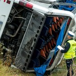 Zderzenie autobusu PKS z busem. 16 rannych