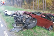 Zderzenie BMW i Volvo. W obu młodzi kierowcy