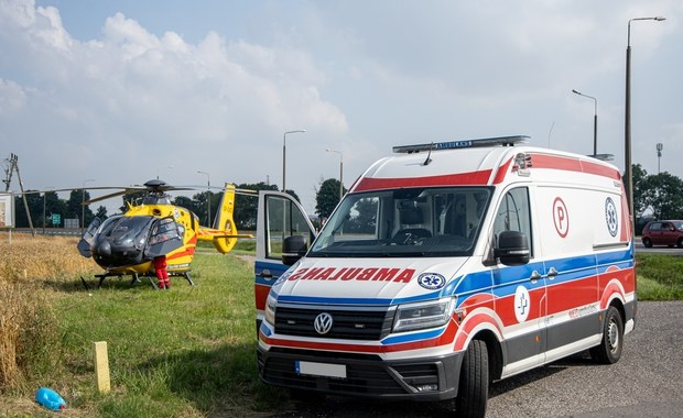 Zderzenie busa i osobówki. Dzieci jechały na wycieczkę