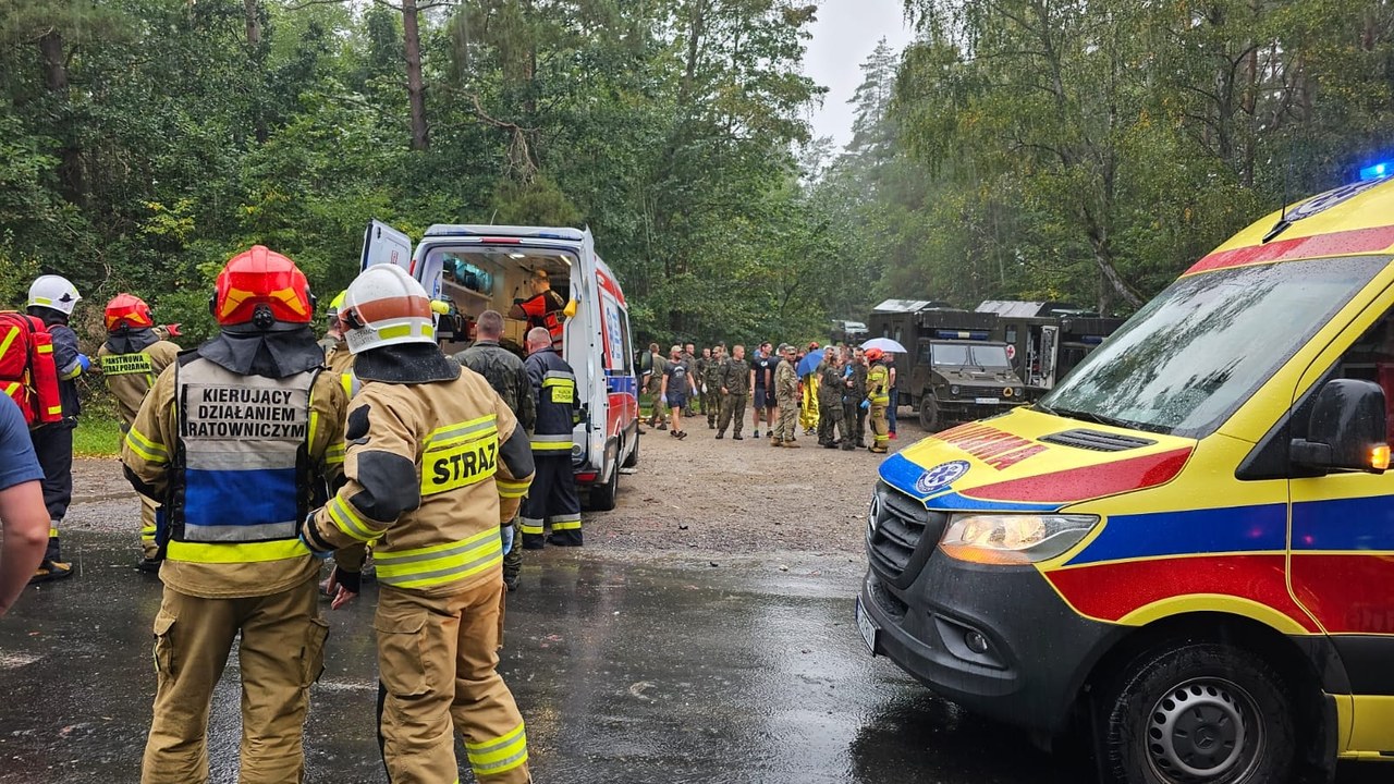 Zderzenie busa z ciężarówką w Konotopie. Wśród rannych są dzieci