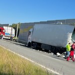 Zderzenie ciężarówek na S8 w Łódzkiem. Nie żyje 27-latek
