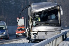 Zderzenie dwóch autokarów na Mazowszu 