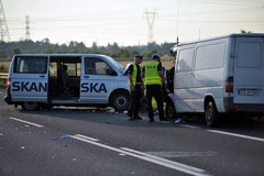 Zderzenie dwóch busów pod Szczecinem