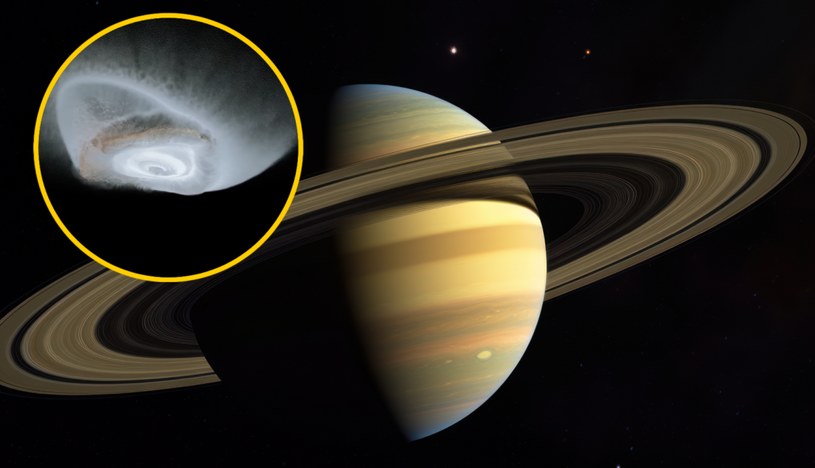 Zderzenie dwóch lodowych księżyców stworzyło pierścienie Saturna? NASA opublikowało symulację [WIDEO] /Zrzut ekranu/YouTube/ Exploring the Origins of Saturn's Rings and Moons/ NASA's Ames Research Center /123RF/PICSEL