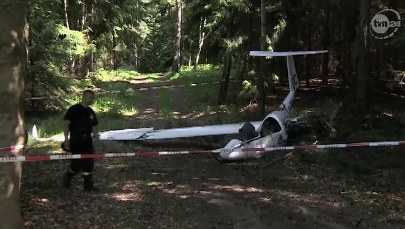 Zderzenie dwóch szybowców. Pilotom nic się nie stało