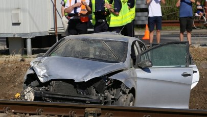Zderzenie osobówki z pociągiem pendolino. Jest wniosek o ukaranie kierowcy auta