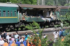 Zderzenie pociągów pod Moskwą 