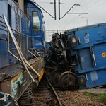 Zderzenie pociągów w Dąbrowie Górniczej. Maszynista był pijany