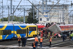 Zderzenie pociągów w Gdyni