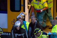 Zderzenie pociągów w Holandii - 136 rannych
