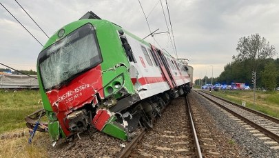 Zderzenie pociągu z ciężarówką na Podlasiu. Ewakuowano pasażerów