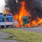 Zderzenie pociągu z ciężarówką w Czechach. Ranny polski kierowca