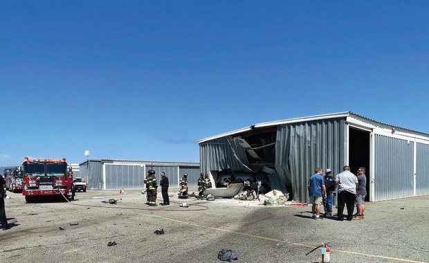 Zderzenie samolotów na lotnisku w Kalifornii. Dwie osoby nie żyją