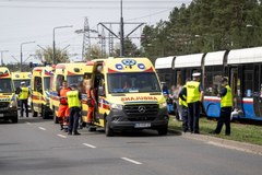 Zderzenie tramwajów w Bydgoszczy