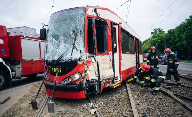 Zderzenie tramwajów w Gdańsku. Są ranni