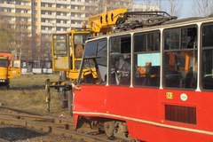 Zderzenie tramwajów w Katowicach