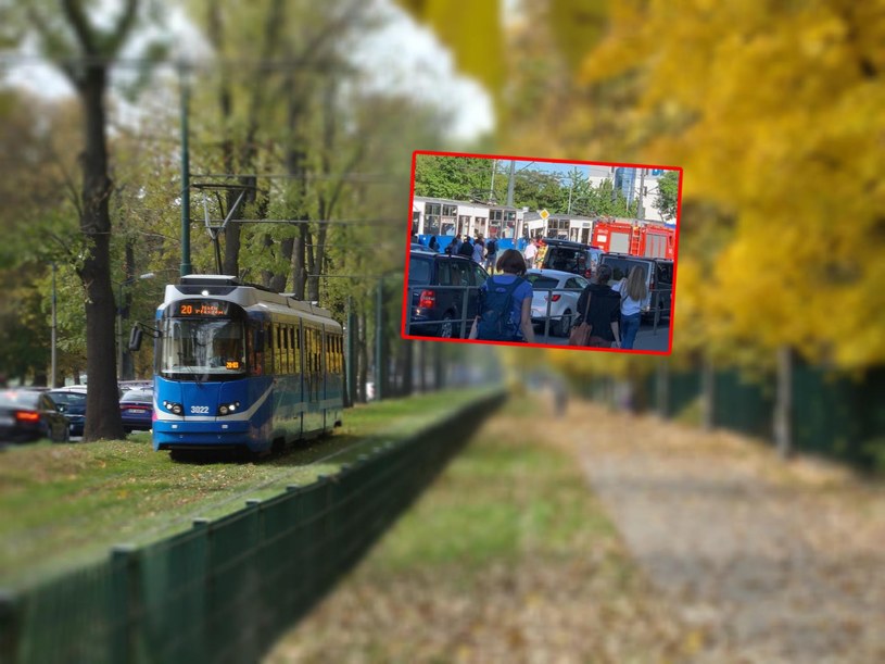 Zderzenie tramwajów w Krakowie. 20 osób rannych