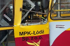 Zderzenie tramwajów w Łodzi. Są poszkodowani