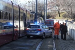 Zderzenie tramwajów w Łodzi. Są poszkodowani