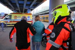 Zderzenie tramwajów w Warszawie. Do wypadku wyjechała straż 