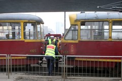 Zderzenie tramwajów w Warszawie 