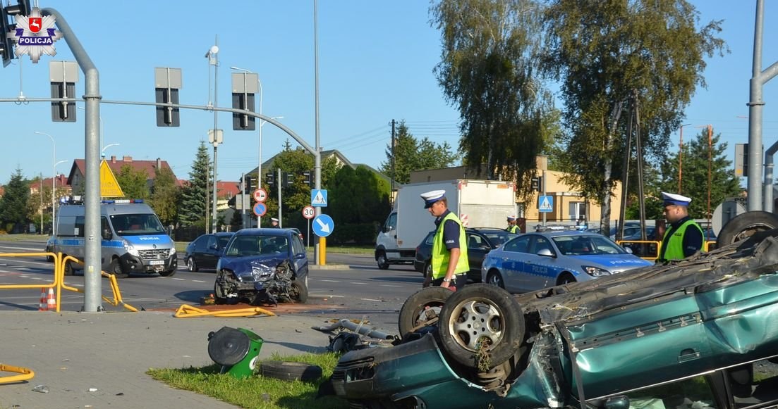 Zderzenie wyglądało bardzo groźnie /Informacja prasowa