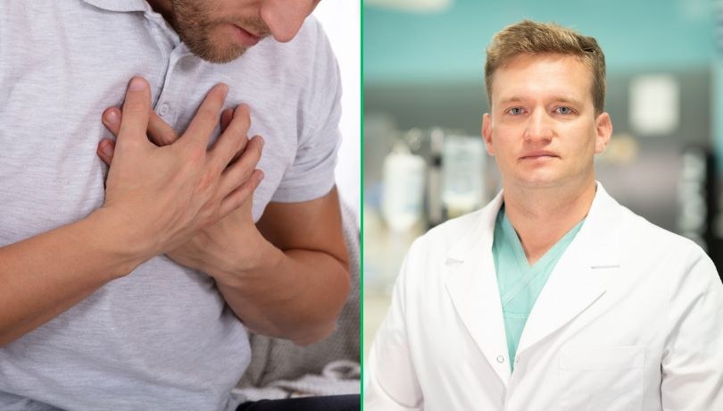 zdj. ilustracyjne / Prof. Piotr Buszman: Silny ból lub pieczenia w klatce piersiowej to częsty objaw zawału /materiały prasowe /Shutterstock