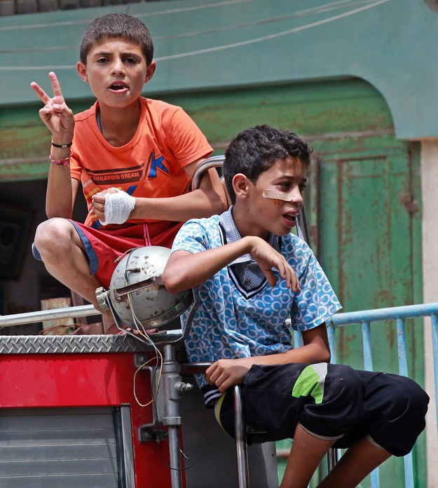Lista dzieci zabitych w Strefie Gazy w brytyjskich dziennikach