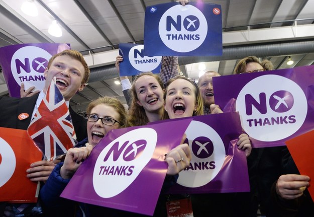Referendum w Szkocji to punkt zwrotny dla rządu, który nie dba o interesy obywateli