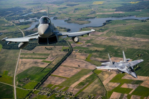 Polscy piloci będą czuwać nad bezpieczeństwem krajów bałtyckich