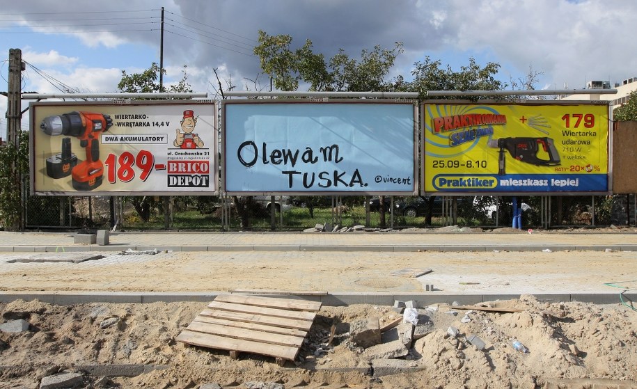 Zza reklam nie widać już Polski