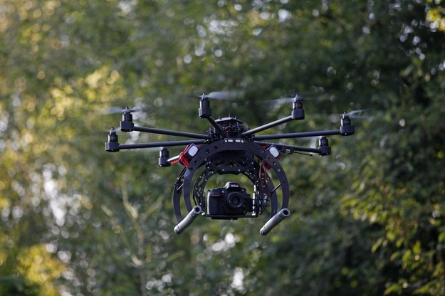 Napromieniowany dron wylądował na dachu biura premiera