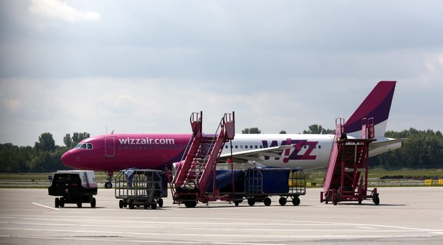 Nieplanowane lądowanie samolotu Wizz Air w Katowicach